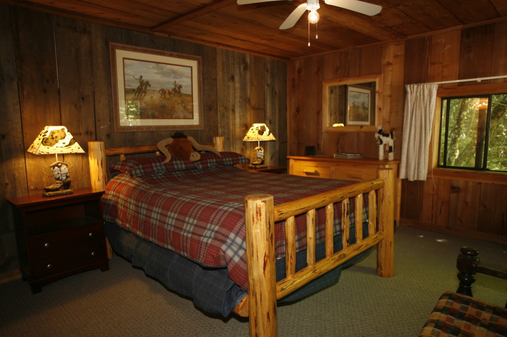 Branding Iron Queen bedroom