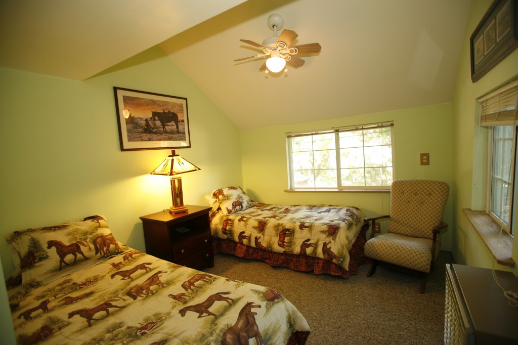 Crazy E Twin bedroom