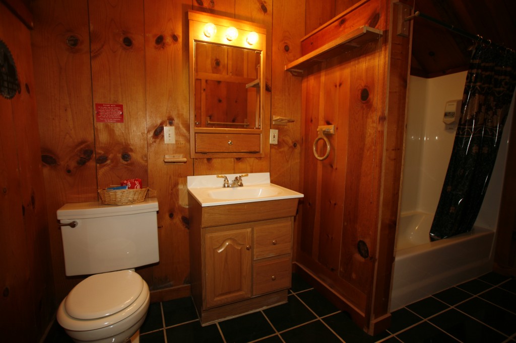 Lazy H bathroom